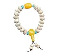 CAZSTYK Perles Bodhi à la main lisses pour bijoux élégants pour yoga Bodhi