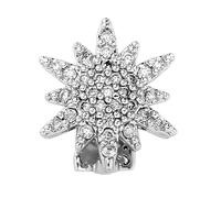 CAZSTYK Pièce dentaire métallique artistique mettant en vedette des motifs complexes d'étoiles et des détails scintillants amovibles, One Size, Comme décrit, Comme décrit.