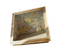 CAZSTYK Planche à chat 3D avec motifs de peinture à l'huile - Grattoir et décorations d'intérieur pour animaux de compagnie