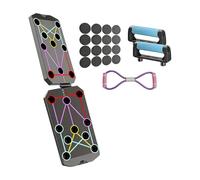 CAZSTYK Planche de pompes pliable multifonction pour entraînement de force et d'exercice, support de musculation pour la maison pour le sol