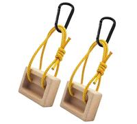 CAZSTYK Planche d'entraînement portable en bois pour grimpeurs avec surfaces lisses, montage sécurisé, idéal pour la maison, la salle de sport, l'escalade