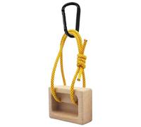 CAZSTYK Planche d'entraînement portable en bois pour grimpeurs avec surfaces lisses, montage sécurisé, idéal pour la maison, la salle de sport, l'escalade