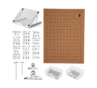 CAZSTYK Planche professionnelle en silicone portable pour amateurs de nouage de pompons