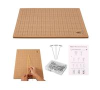 CAZSTYK Planche professionnelle en silicone portable pour amateurs de nouage de pompons