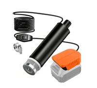 CAZSTYK Pompes de transfert d'eau portables 635 GPH submersibles avec sédiments pour piscine, jardin, douche, bassin profondément submersibles