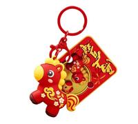 CAZSTYK Porte-clés avec clip en forme de cheval de dessin animé, convient pour les occasions spéciales, les entrées, les portefeuilles, les sacs à main, les animaux