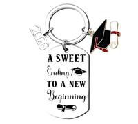 CAZSTYK Porte-clés classique en acier inoxydable pour diplômé 2026