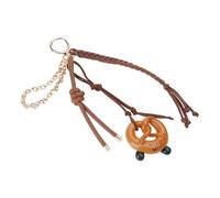 CAZSTYK Porte-clés créatif en forme de nourriture pour sac à main, sac à dos, corde tressée, Q1872 4