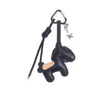 CAZSTYK Porte-clés léger en cuir PU pour sac à main avec breloque cheval de dessin animé facile à transporter