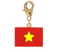 CAZSTYK Porte-clés rectangulaire en acier inoxydable avec fermoir mousqueton sécurisé pour chaîne de poignet