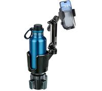 CAZSTYK Porte-gobelet extensible pour voiture avec prise en main sûre pour bouteilles de boissons et téléphones portables dans le véhicule Installation facile Gain de place