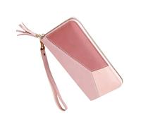 CAZSTYK Portefeuille long en cuir à deux volets, grands sacs à main d'affaires, porte-cartes de téléphone, étui cadeau pour cartes de crédit, a, Medium
