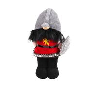 CAZSTYK Poupée Rudolphs thème Pirate/Chevalier, Debout, Knight, B | Décorations de nains colorées et élégantes pour, fournitures de fête, décorations de maison de Festival,