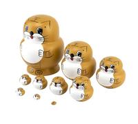 CAZSTYK Poupées gigognes Russes, poupées empilables peintes à la Main à | Matryoshka Set Folkarts Poupées de collection, Collection décorative, Figurines d ' exposition d ' artisanat d ' art