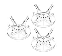 CAZSTYK Présentoir robuste et transparent pour équipement de sport, balles de baseball, tennis softball, rangement stable en acrylique