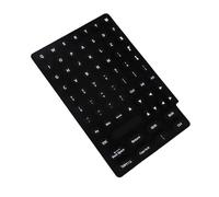 CAZSTYK Protections de clavier en silicone pour femme avec ongles longs, plusieurs couleurs en option et dos adhésif sécurisé, améliorations colorées du clavier