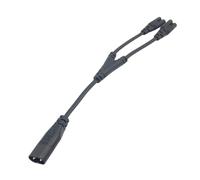 CAZSTYK Rallonge d'alimentation IEC320 C8 - Compatibilité avec plusieurs appareils - Fil résistant à l'enchevêtrement pour rallonge électronique - Alimentation multiple