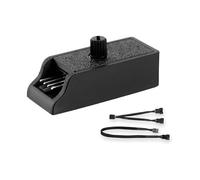 CAZSTYK Régulateur de vitesse de ventilateur à 4 broches - Bouton rotatif manuel - Accessoires de refroidissement à eau - Dissipation de la chaleur - Contrôleur de vitesse du ventilateur