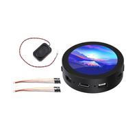 CAZSTYK RP2350 - Carte de développement ronde de 4,7 cm - Écran tactile capacitif - Remplacement programmable - Microcontrôleur - Carte de prototypage avec écran tactile