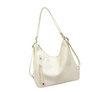 CAZSTYK Sac à bandoulière tendance en polyuréthane avec sangle amovible convertible - Sac à dos multifonction pour les trajets quotidiens et le shopping - Sac de représentation unisexe, jaune