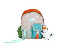 CAZSTYK Sac à dos coloré pour enfants avec épaules incurvées réduisant la pression pour les petits explorateurs, bleu, Large