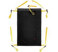 CAZSTYK Sac à dos extensible 6 L résistant à la déchirure avec support réglable pour l'organisation des équipements de plein air Sac de rangement en maille élastique, Couleur : noir., Taille unique