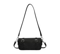 CAZSTYK Sac à main pour femme en cuir PU souple pour les aisselles et sac à main décontracté pour les trajets ou les voyages décontractés, mode rétro, Noir , Medium