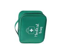 CAZSTYK Sac de rangement compact pour fournitures médicales avec design résistant aux déchirures pour l'aventure en plein air et la maison Sac à médicaments portable, Argenté., M