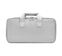 CAZSTYK Sac de rangement imperméable en ABS pour clavier 98 touches ou moins avec sangles et systèmes d'arrimage sécurisés Sac de clavier en cuir PU