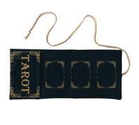 CAZSTYK Sac de rangement multi-usage pliable pour jeux de société, support de cartes et cartes de tourisme enroulable
