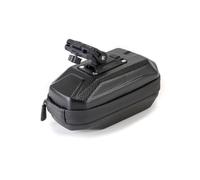 CAZSTYK Sacoche de selle de vélo portable avec fermetures éclair amovibles et résistantes aux intempéries pour les trajets ou les voyages