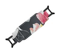 CAZSTYK Sangle antidérapante sécurisée pour appareils de 15,2 à 20,3 cm, confortable pour la lecture, sangles confortables en polyuréthane et corde élastique