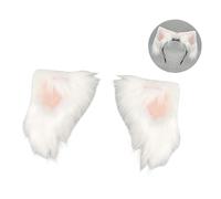 CAZSTYK Serre-tête électrique avec oreilles de chat et renard - Accessoire de costume rechargeable pour Halloween, Noël, cosplay