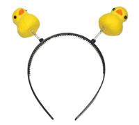 CAZSTYK Serre-tête en forme de canard jaune dessin animé, bandeau pour photographie, Halloween, carnaval, fête, bandeau créatif pour fille et enfant