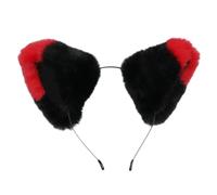 CAZSTYK Serre-tête en peluche avec oreilles d'animal - Serre-tête pour femme - Déguisement de femme - Déguisement de cosplay - Déguisement d'Halloween - Coiffe de spectacle de bande dessinée