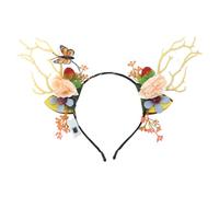 CAZSTYK Serre-tête LED en forme de bois de cerf, accessoire de fête, bandeau clignotant pour Noël, festival, fête