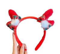 CAZSTYK Serre-tête mignon en forme de bois de renne pour femme - Pour se laver le visage - Pour séance photo, fête de Noël, accessoires pour cheveux