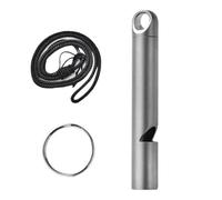 CAZSTYK Sifflet portable avec porte-clés - Sifflet d'entraînement - Signaux de survie en plein air - Urgences portables avec porte-clés