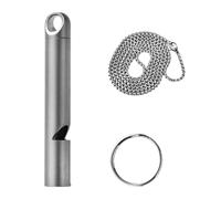 CAZSTYK Sifflet portable avec porte-clés - Sifflet d'entraînement - Signaux de survie en plein air - Urgences portables avec porte-clés
