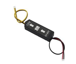 CAZSTYK Stabilisateur de tension de moto 12 V 24 V ~ 80 V convertisseur universel pour modifications automobiles convertisseur haute efficacité