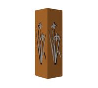 CAZSTYK Statuette pilier en fer pour décoration extérieure de cour et terrasse