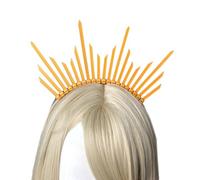 CAZSTYK Sunbursts Serre-tête unisexe en forme d'ange pour cosplay, festival, Halloween, spectacles, Nouvel An