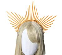 CAZSTYK Sunbursts Serre-tête unisexe en forme d'ange pour cosplay, festival, Halloween, spectacles, Nouvel An