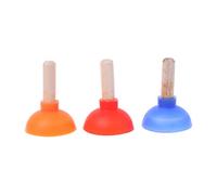 CAZSTYK Support à ventouse pour téléphone portable en forme de mini toilettes colorées