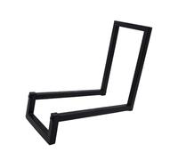 CAZSTYK Support de disque en métal de qualité supérieure - Montage non nécessaire pour une utilisation facile des albums - Support de rangement pour lecteur de disques