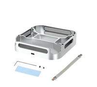 CAZSTYK Support de dissipation de la chaleur en aluminium léger pour petit ordinateur avec mise à niveau de stockage et support de filtre pour ordinateur minuscule