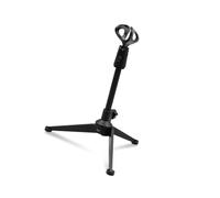 CAZSTYK Support de micro portable avec bras flexible et pince sécurisée pour microphones USB de 30 à 40 mm pour une utilisation à la maison, trépied de microphone de bureau réglable pour studio