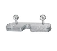 CAZSTYK Support de rangement amovible à ventouse - Étagère de douche murale pour salle de bain et cuisine - Étagère adhésive amovible