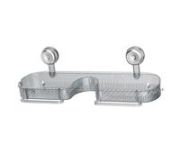 CAZSTYK Support de rangement amovible à ventouse - Étagère de douche murale pour salle de bain et cuisine - Étagère adhésive amovible