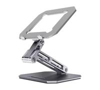 CAZSTYK Support de tablette avec coussinet pliable en silicone résistant aux rayures pour étudier et travailler efficacement Dissipation de la chaleur Support réglable